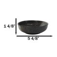 thumbnail image 2 of Pack Of 5 Charcoal Grey Tone Hakumu Collection Shallow Bowl Or Deep Plates 10oz, 2 of 11
