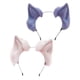 thumbnail image 1 of 2 diademas con orejas de gatito para el pelo, accesorios para disfraces de Navidad Rosa y azul, 1 of 9