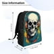 thumbnail image 4 of Disketp Modern Hip-Hop Skull Mochila Unisex de Apertura Lateral Completa, Mochila para Laptop para Escuela, Trabajo y Viajes, 4 of 8