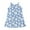Sky Blue, variant on Landzoo One Girl's Beach Swim Cover Up Summer Sleeveless Tank Dresses Beautiful Cute Cozy Girl's Dress 4-5 Years