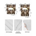 thumbnail image 6 of Retro Star Swag Valance and Tier Curtains Set Country Shabby Texas Stars Mottled Old Wood Grain Kitchen Curtains 3 Piece Set Rod Pocket Panels for Bedroom Cafe Swag Valances and 24 inches Tiers, 6 of 6