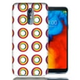 thumbnail image 1 of MUNDAZE For LG Stylo 4 Rainbow Donuts Design TPU Gel Phone Case Cover, 1 of 1