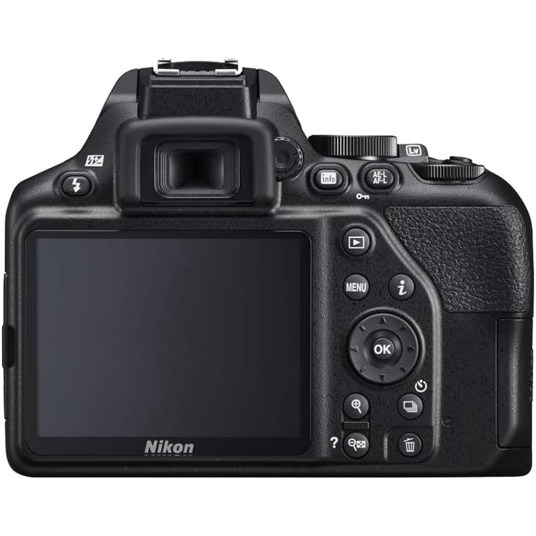 Nikon D3500 DSLR Camera w/AF-s 18-140mm and 70-300 + 64GB SanDisk