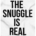 thumbnail image 2 of The Snuggle Is Real Funny Pun Cute Romper Boys or Girls Infant Baby Brisco Brands 18M, 2 of 6
