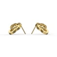 thumbnail image 4 of Arete para Mujer con Cristal Fino Swarovski en Forma de Corazón Doble– Bañado en Oro 14k– Arete Elegante y Brillante, Aretes de Mujer de Moda– Joyería para Mujer de Moda– Regalo especial Ortiz Espinosa Temporada, 4 of 5