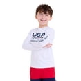 thumbnail image 5 of U.S Polo Assn. Boys Long Sleeve Hooded Flag Graphic Rashguard, Sizes 4-18, 5 of 5