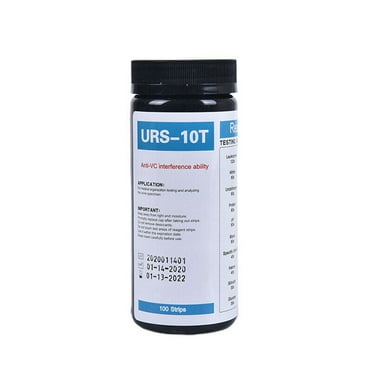 100 Strips URS-10T Reagent Urinalysis Strips 10 Parameters Urine Test Strips