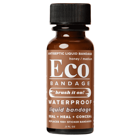 Eco Bandage Waterproof Liquid Bandage, Honey, 0.3 oz