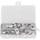 thumbnail image 1 of 30PCS Heavy Duty Wire Lugs SC16 SC25 SC35 Assorted Tinned Copper Eyelets Tubular Ring Terminal Connectors SC,DUBUNS, 1 of 5