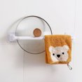 thumbnail image 3 of UPGRATOR Bathroom Towel Organizer 2Pack Towel Rack Small Size 13.4x2.8in Detachable Buckle, 3 of 8
