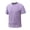 Purple, variant on Daiosportswear Men's Short Sleeve T-Shirt Quick Dry Workout Athletic Running Swim Tops Tee Rash Guard Performance Shirts White XL(XL)