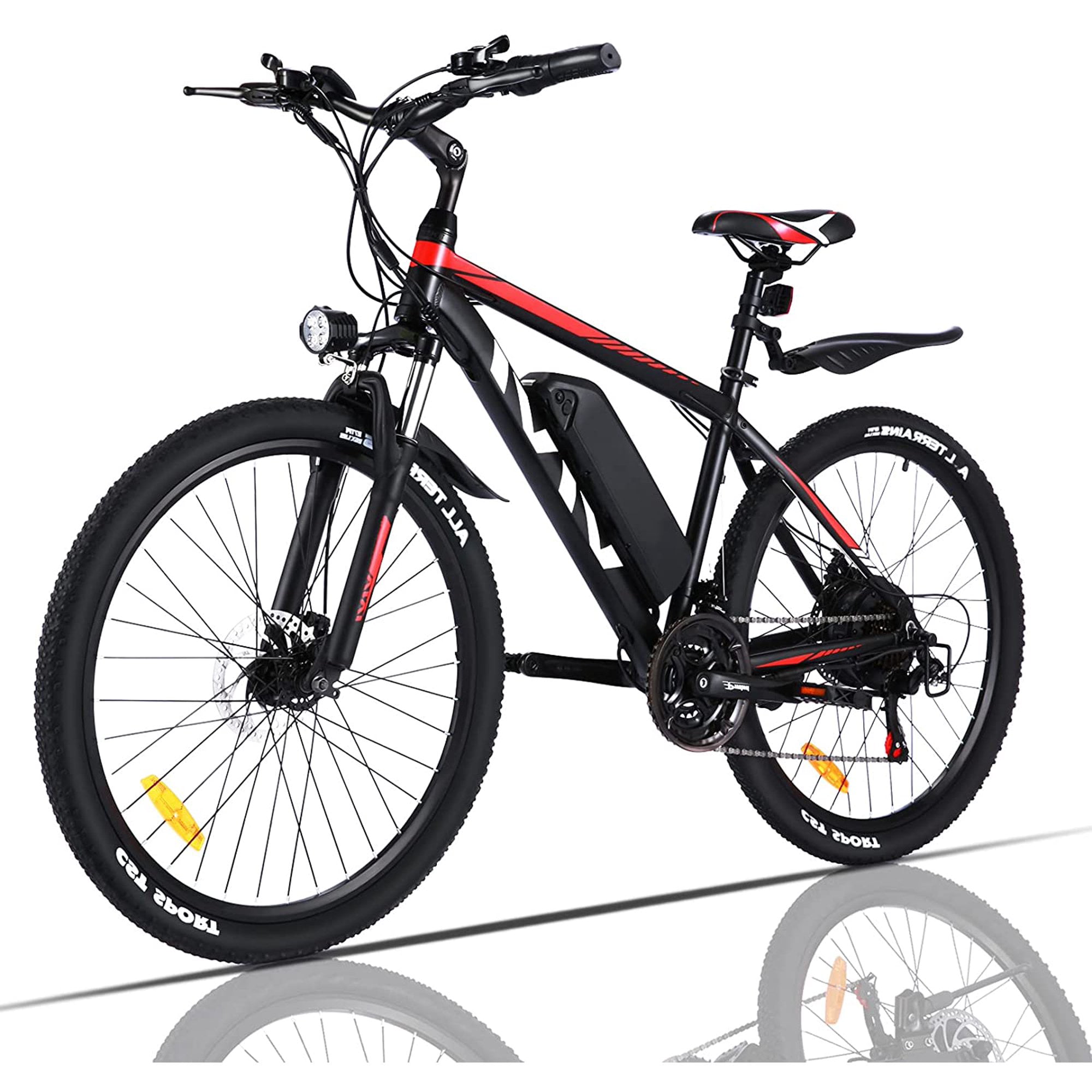 Electric Mountain Bike Bicycle with Removable 36V/10.4Ah Battery,Professional Speed E Bike for Adults - Walmart.com