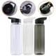 thumbnail image 5 of 750ml Sports Water Bottle Transparent Straw Cup With Handle Leak-proof Outdoor Hiking Portable Plastic Water Bottle, 5 of 6