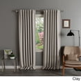 thumbnail image 1 of Aurora Home  Solid Insulated Thermal Blackout Curtain Panel Pair, 1 of 5