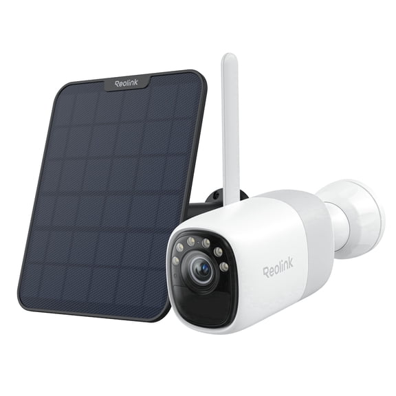 Reolink Altas 2K Solar Wi-Fi Security Camera, Color Night Vision, 540-Day Battery, Smart Detection, 10s Pre-recording