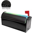 thumbnail image 2 of Coolnut Mailbox Cover Colorful Mermaid Scales Post Mail Box Cover Magnetic Mail Wraps Cover Oversize 25.4" L x 20.78" W, 2 of 5
