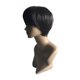 thumbnail image 5 of Guardurnaity Peluca de pelo corto de fibra de alta temperatura para mujer, pelucas rectas ajustables reutilizables para banquetes de fiesta, Cuidado del cabello, 5 of 6