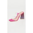 thumbnail image 2 of SCHUTZ Womens Ariellen Sandals 7.5 Hot Pink/Transparente, 2 of 5