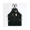thumbnail image 1 of 1 Pack Waterproof Kitchen Aprons, Adjustable Apron with Pockets for Garden, Barbecue, Apron,black, 1 of 5