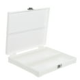 thumbnail image 3 of KAKOWELY Specimen Box 100-slot Microscope Slide Storage Organizer Laboratory Slide Box,8.27X"X6.69"X1.38", 3 of 5