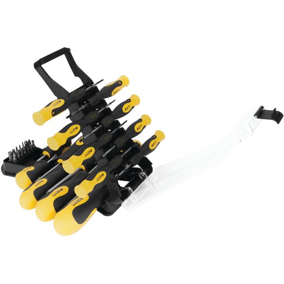 Performance Outil W1718 Ensemble de Tournevis avec Support, 30 Pcs