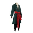 thumbnail image 4 of Disfraz de Anime Roronoa Zoro para hombre, Kimono, para Halloween, carnaval, fiesta, uniforme, 4 of 4