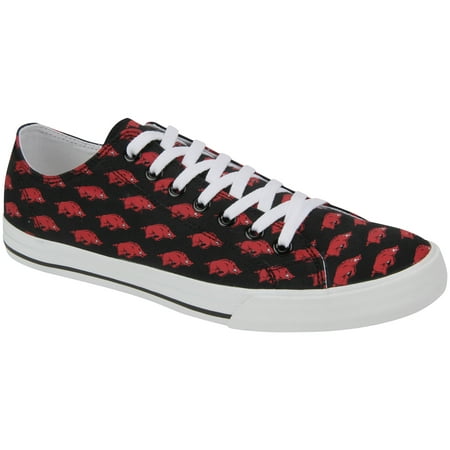 Arkansas Razorbacks Row One Logo Print Oxford Lace-Up (Best Shoes For College Men)