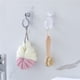 thumbnail image 5 of Advancent Gancho giratorio de montaje en pared Colgador de almacenamiento para sala de estar Organizador de toallas de ducha Juegos de accesorios de baño Blanco Advancent HA062169-03B, 5 of 6