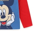 thumbnail image 5 of Disney Mickey Mouse Long Sleeve Shirt and French Terry Pants Set (Boys), 2 Piece Set, Sizes 2T-6, 5 of 7