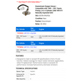 thumbnail image 2 of Downstream Oxygen Sensor - Compatible with 1989 - 1991 Toyota Pickup 2.4L 4-Cylinder 22RE VIN R FI Naturally Aspirated GAS 1990, 2 of 2