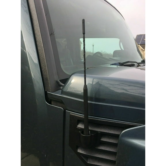 11" inch Black Antenna Mast Power Radio AM/FM for HUMMER H2 2003-2009 Brand New