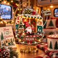 Personalized Christmas Ornament With Gnome Camper Adventure - Walmart.com