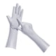 thumbnail image 2 of Guantes de protección solar para mujer, de dedos completos, ligeros, elásticos y cómodos, con protección solar. Gris, 2 of 9