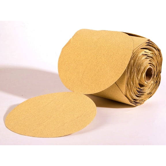 6 inch 6" 600 Grit 100 DA Sanding Disc PSA Adhensive Sandpaper Roll -Sticky Back