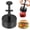 Black, variant on Hamburger press patty maker,304 Stainless Steel Burger Press, 4" Non-Stick Patty-Making molds Suitable for Beef, Vegetables, and Burgers. BPA-Free,Dishwasher Safe (Gray)