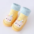 thumbnail image 5 of harmtty 1Pair Cartoon Baby Floor Socks Cartoon Warm Boots Anti-Slip Toddler Shoes for Infants, 5 of 8