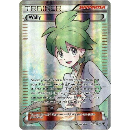Pokemon XY Roaring Skies Ultra Rare Wally #107
