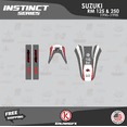 thumbnail image 2 of Kalair GFX Graphics Kit for Suzuki RM125 (1996-1998) Instinct Series, 2 of 5