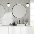 thumbnail image 2 of Designers Fountain Crown Heights 1 Light Matte Black Wall Sconce Light, D252C-WS-MB, 2 of 5
