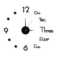 thumbnail image 1 of FlyFlise 3d wall clockcreative Acrylique Horloge diy Horloge Muet Mur Autocollant Horloge, 1 of 7