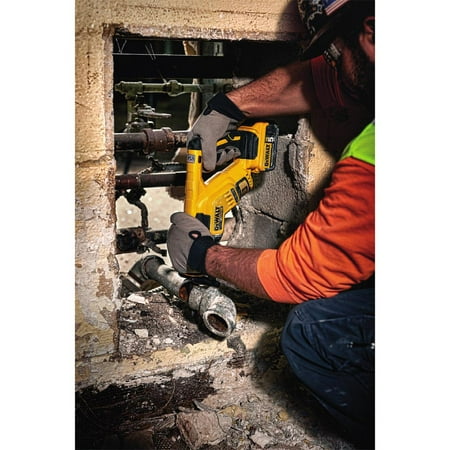 Refurbished DEWALT DCS367B 20V Max XR Brushless Compact Reciprocating Saw, (Tool Only),