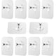thumbnail image 1 of 10 Piezas De Clavos Adhesivos Para Colgar Sin Perforaciones Colgadores De Cuadros Adhesivos Tornillos Adhesivos Desmontables Ganchos De Clip De Marco Adhesivos Para Marcos De Pared, Cuadros, Po, 1 of 5