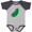 Baseball Heather and Navy, variant on Inktastic Pickle Boys or Girls Baby Bodysuit