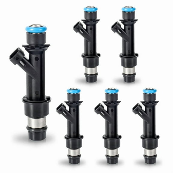 ISA Fuel Injector for FJ319 12569573 Set of 6 For Isuzu Buick Chevrolet GMC Hummer Oldsmobile Saab Rainier Colorado LUV Trailblazer EXT Canyon Envoy XL XUV H3 Ascender i-290 1999-2008
