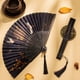 thumbnail image 4 of Ventilador Antiguo Plegable De Estilo Chino Bailar Verano Femenino Japonés Complejo Clásico Diario Barato, 4 of 4