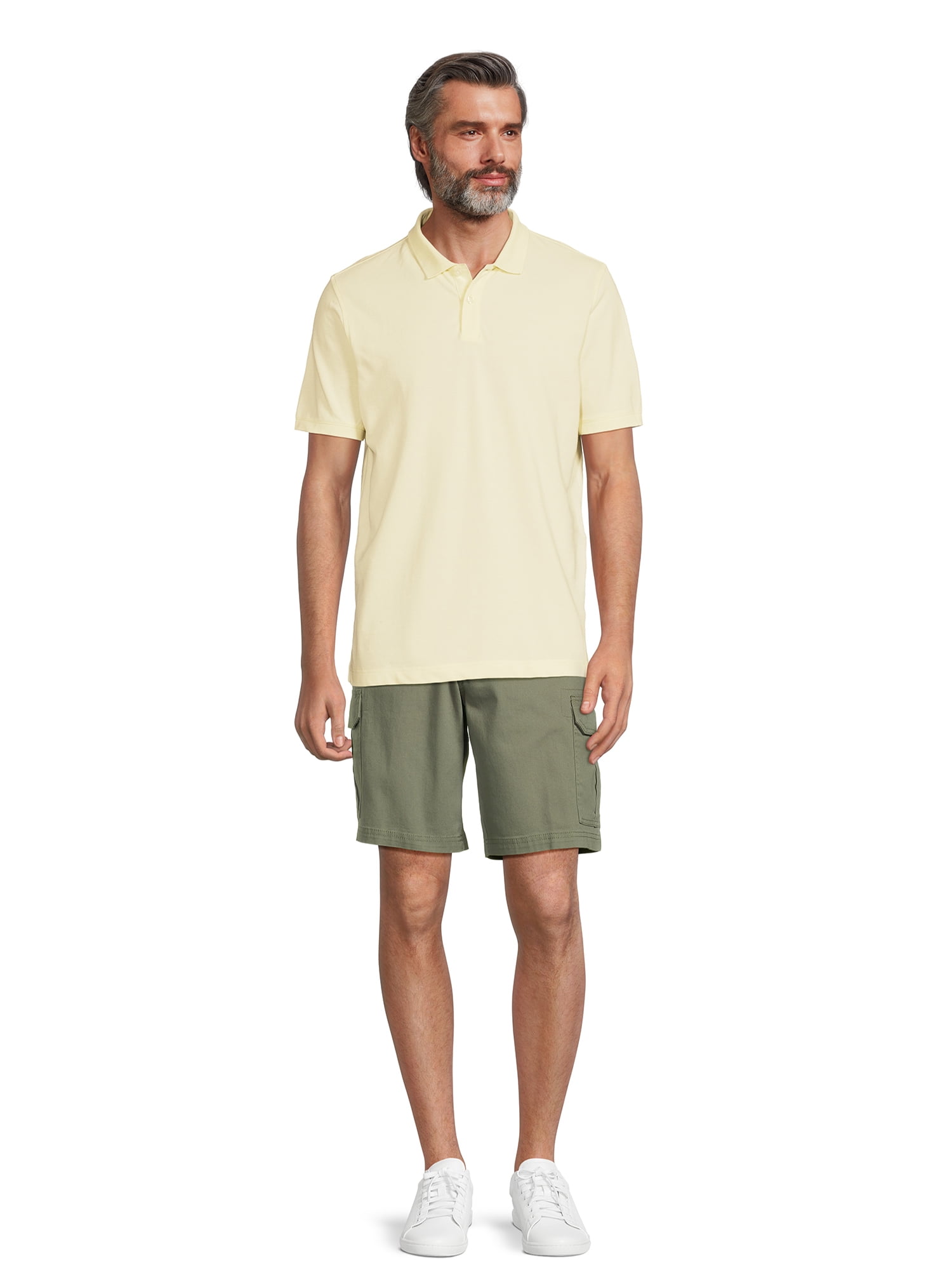 George Men's & Big Men's Modern Fit Cargo Shorts, 10.5" Inseam