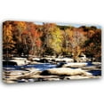 thumbnail image 1 of Alan Hausenflock 44x31 Gallery Wrapped Canvas Wall Art Titled - Autumn on the River I, 1 of 4