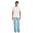 thumbnail image 2 of The Simpsons Homer Donut Clouds Adult Men's Apparel, All Over Print Graphic Sleep Pant, Size S-2XL (Men's & Big Men's), 2 of 5