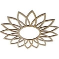 thumbnail image 2 of Ekena Millwork 16"OD x 5 5/8"ID x 3/8"T Daisy Wood Fretwork Pierced Ceiling Medallion, Hickory, 2 of 3