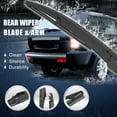 thumbnail image 4 of Unique Bargains Rear Windshield Wiper Blade Arm Set for Garages ZS 2017 10inch 260mm, 4 of 7